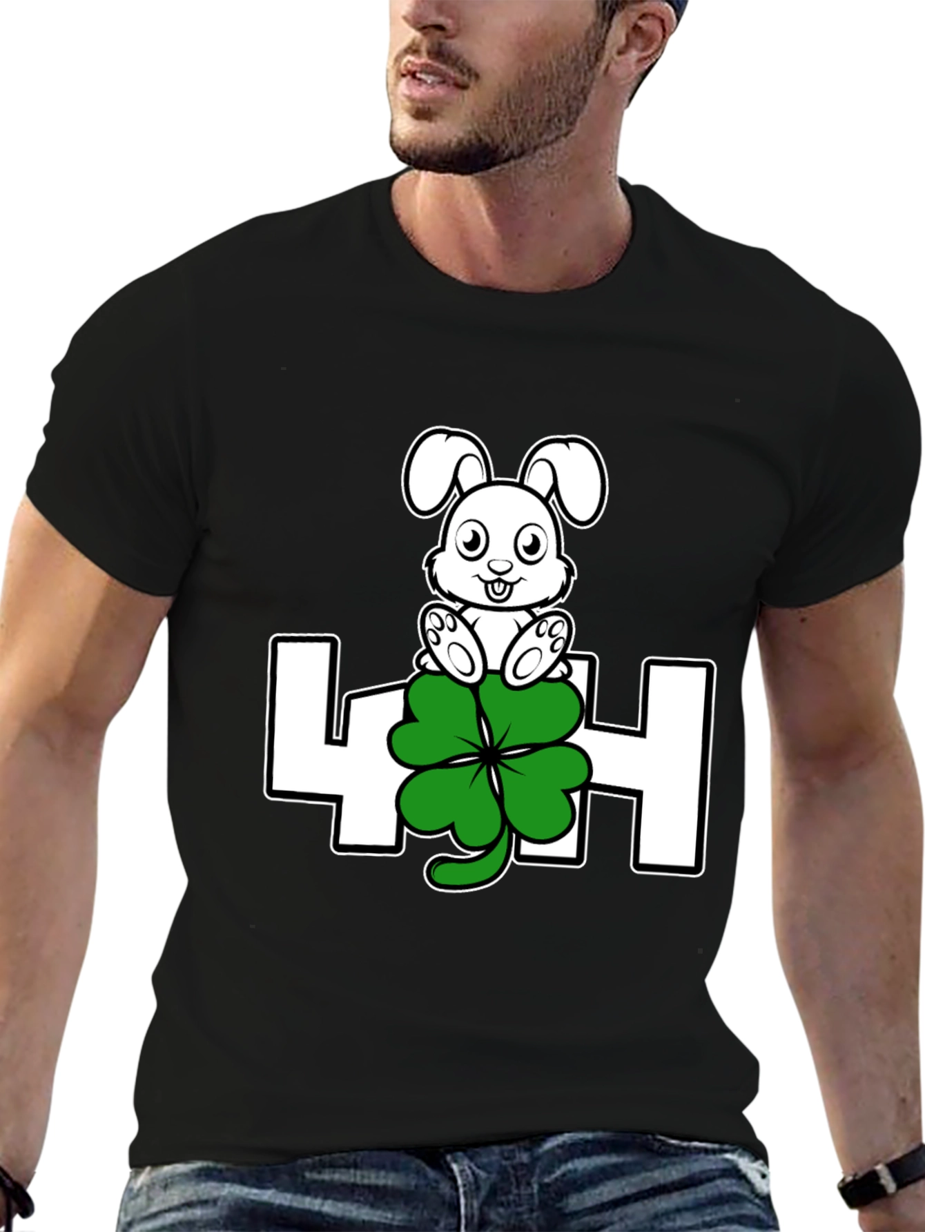 Lucky Rabbit 4H St. Patricks Day T-Shirt