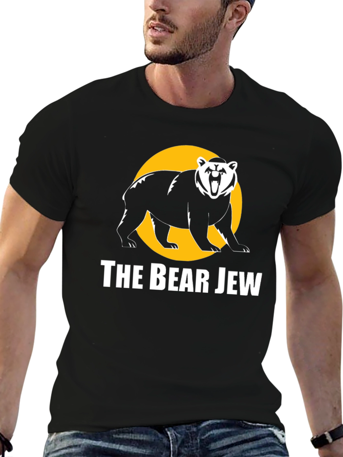 The Bear Jew T-Shirt - Bold Graphic Tee