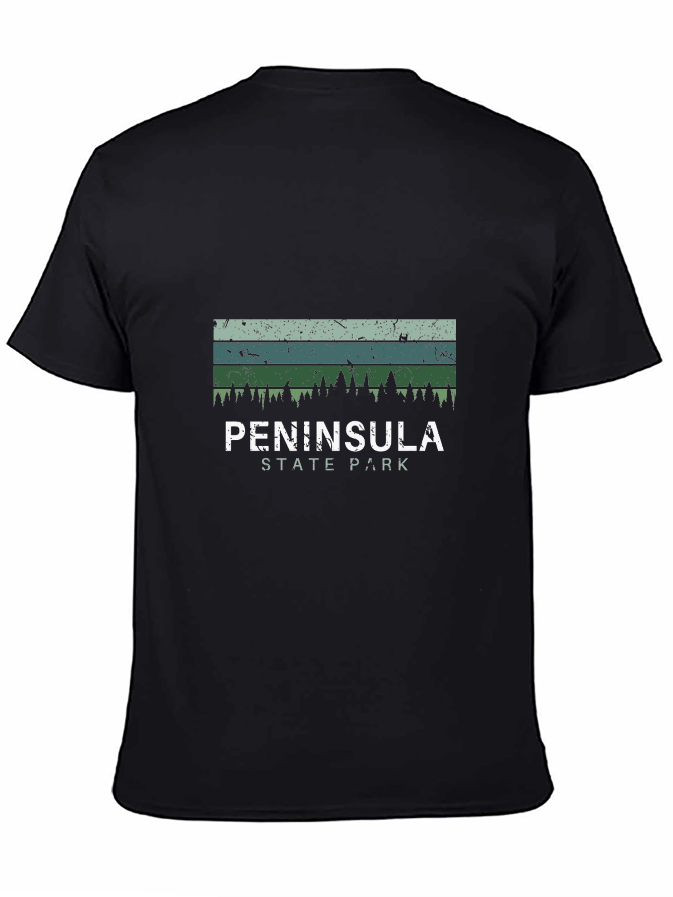 Peninsula State Park Black T-Shirt