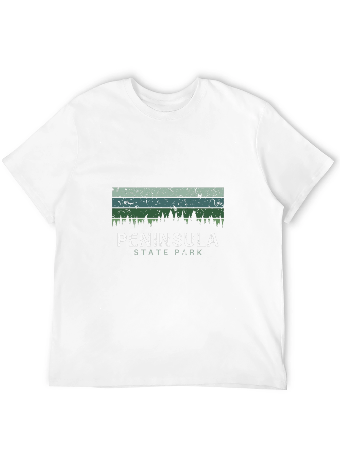 Peninsula State Park Black T-Shirt