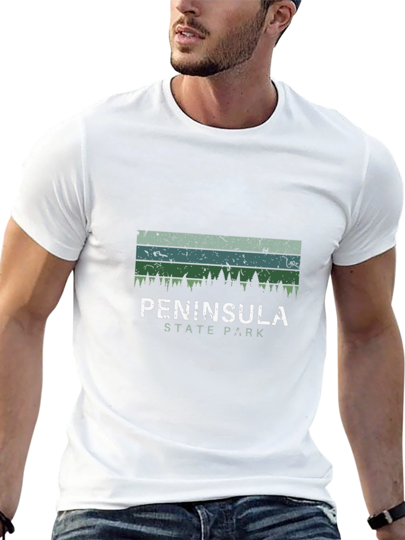 Peninsula State Park Black T-Shirt