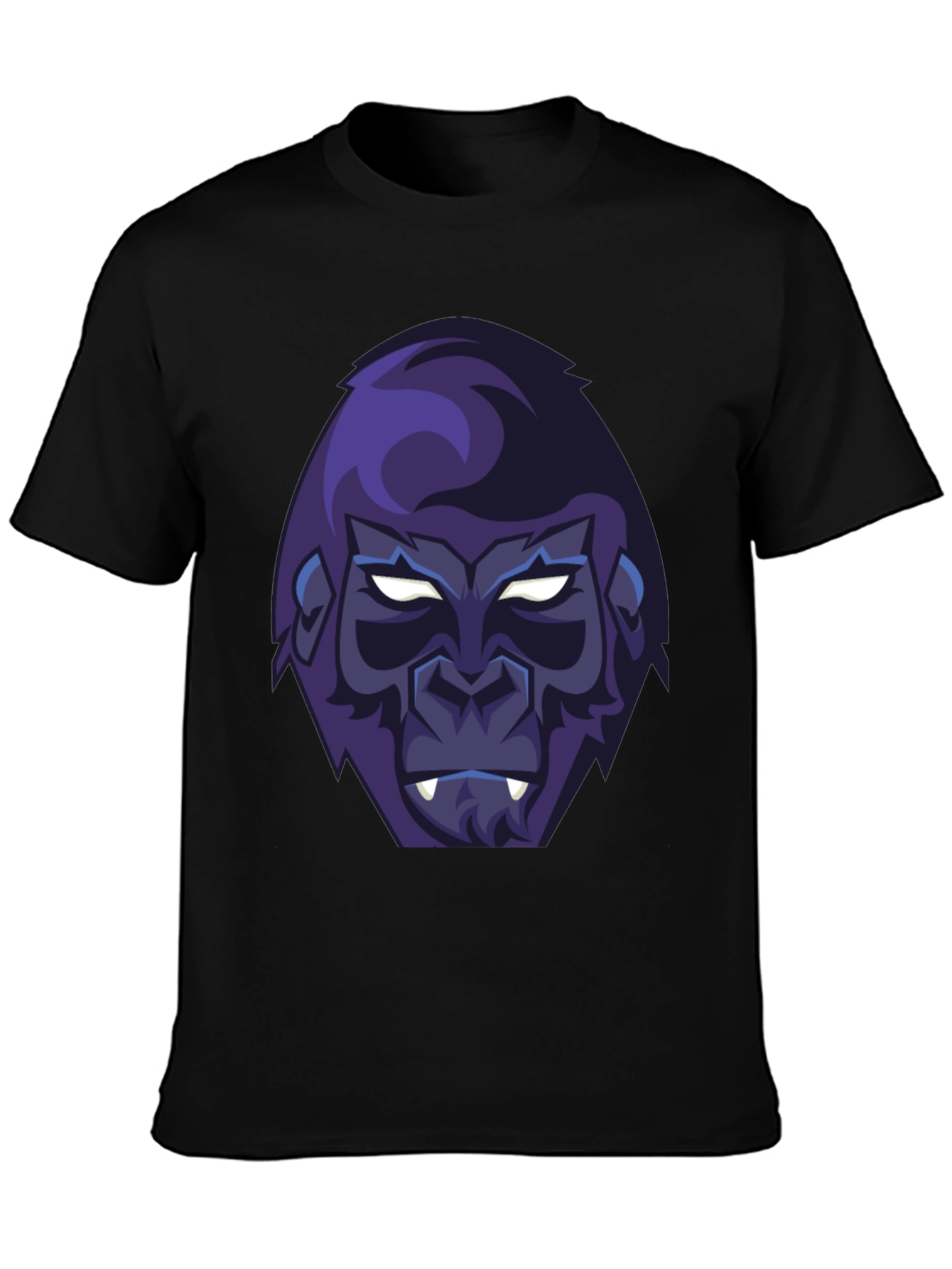 Cool Gorilla Graphic T-Shirt - Mens Black Tee