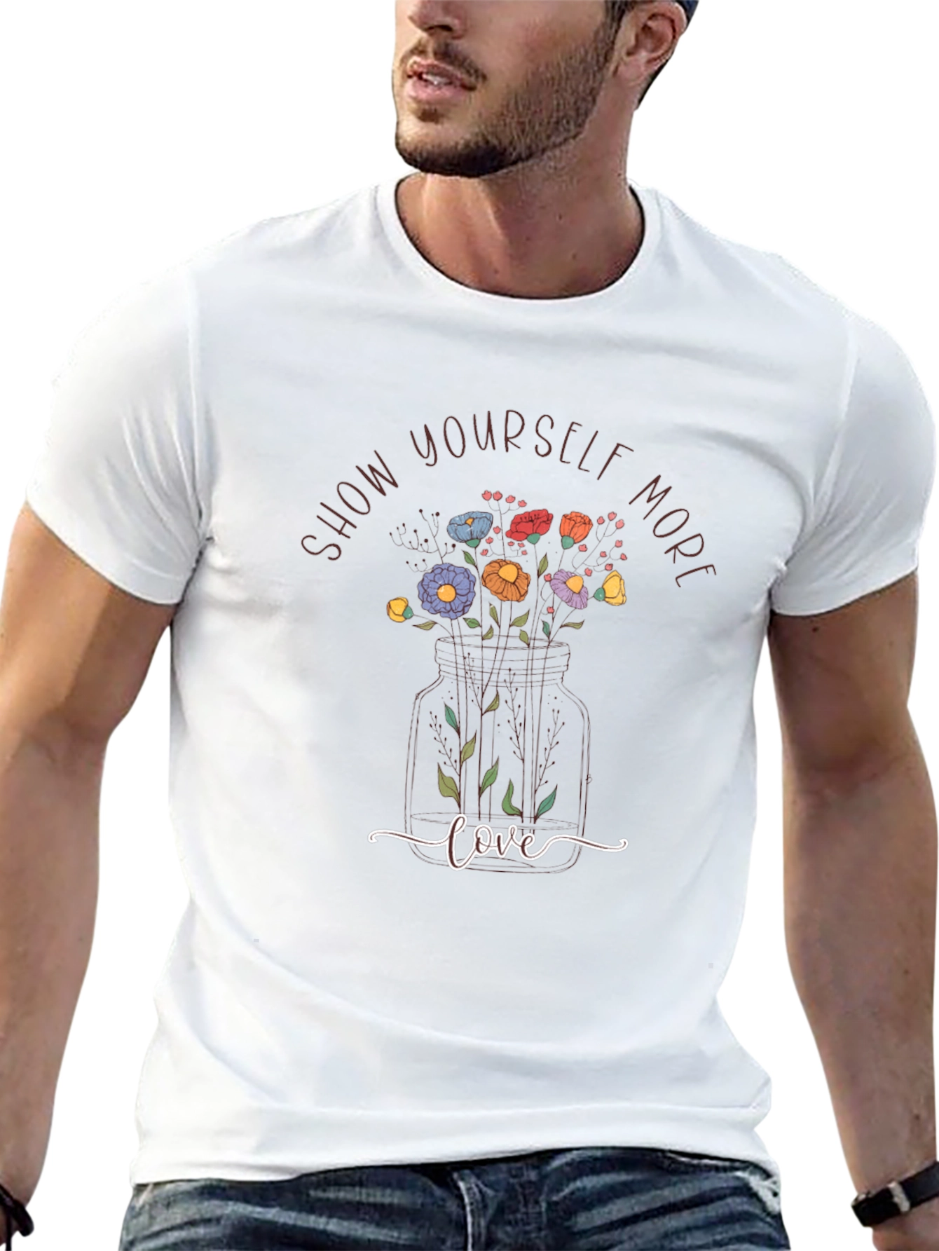 Show Yourself More Love Graphic Tee