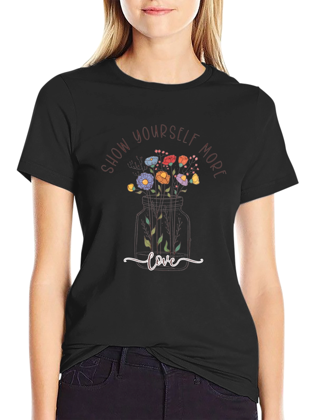 Show Yourself More Love Graphic Tee