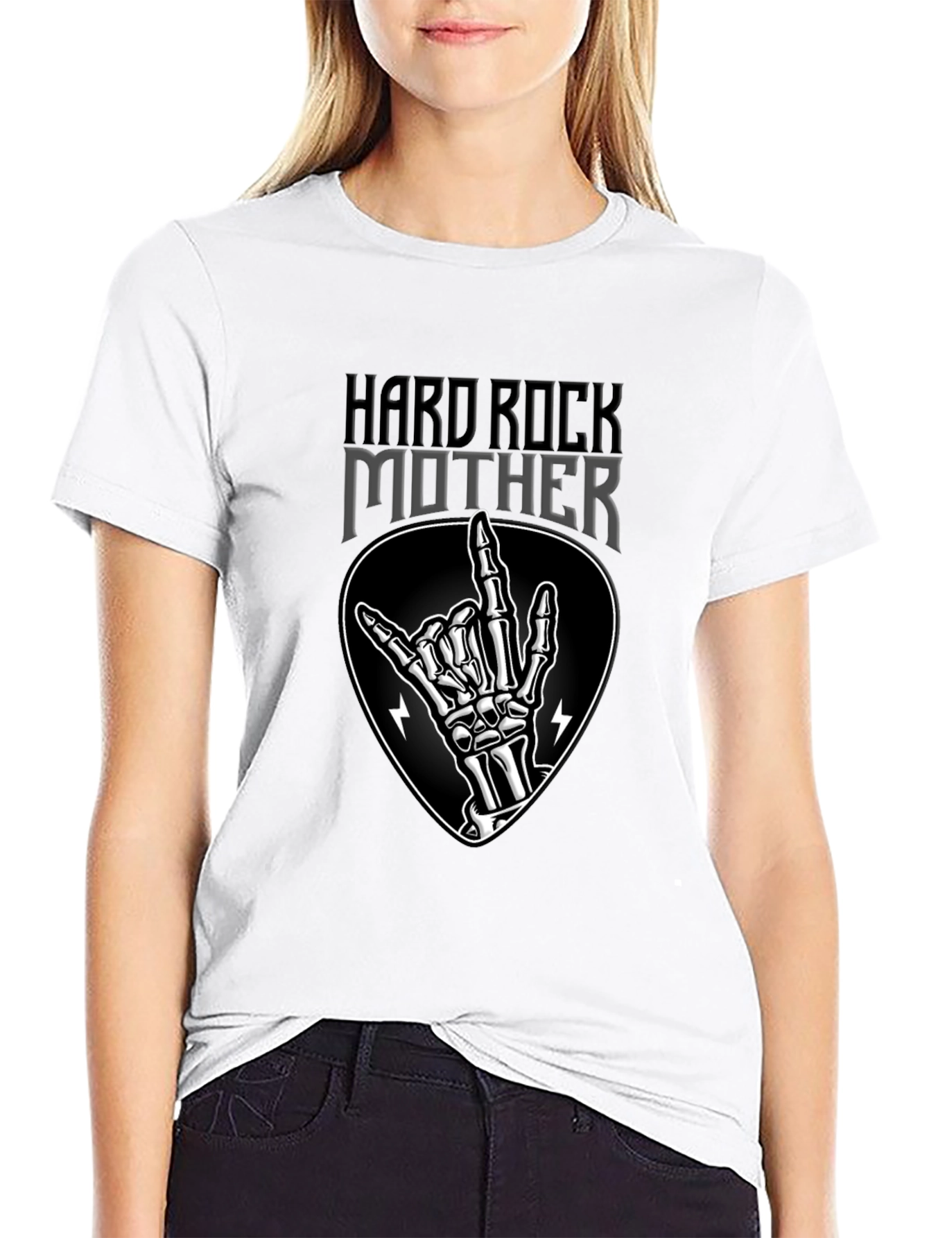 Hard Rock Skeleton Hand T-Shirt