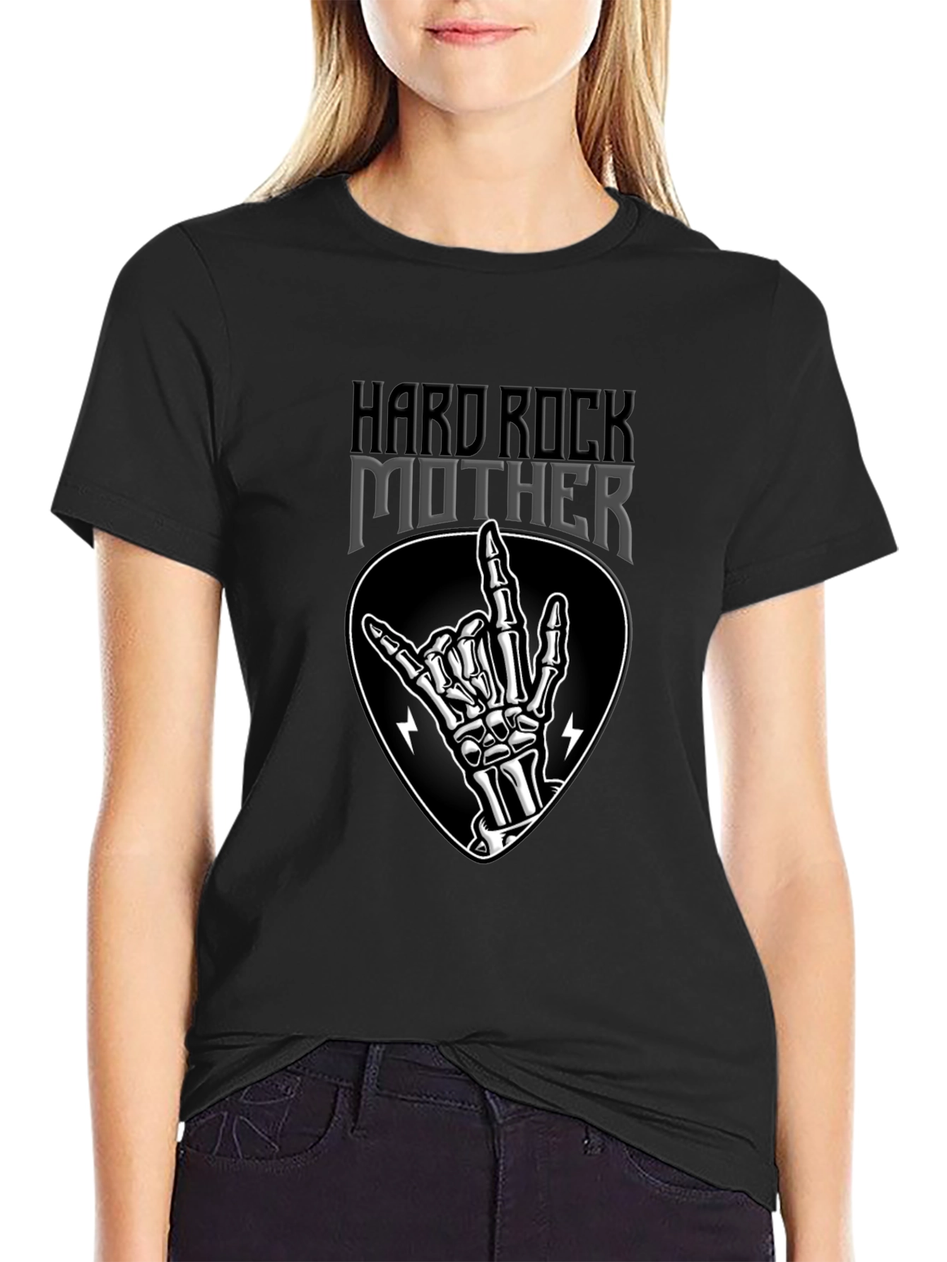 Hard Rock Skeleton Hand T-Shirt
