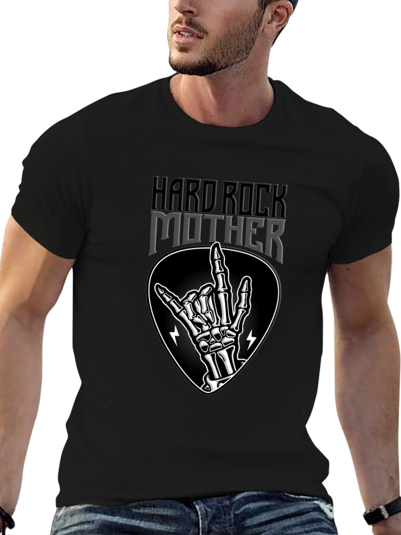 Hard Rock Skeleton Hand T-Shirt