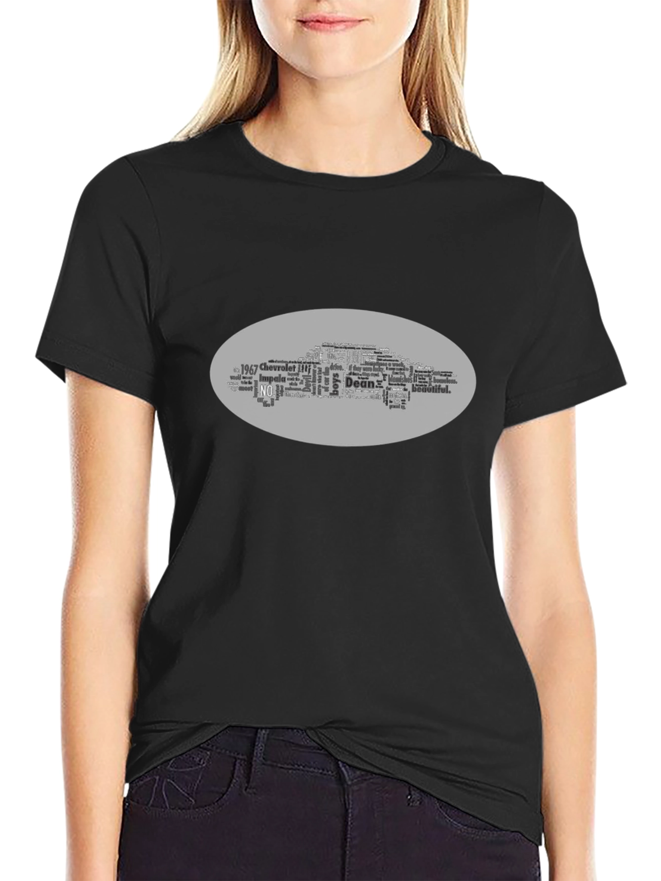 Classic Car Word Art T-Shirt
