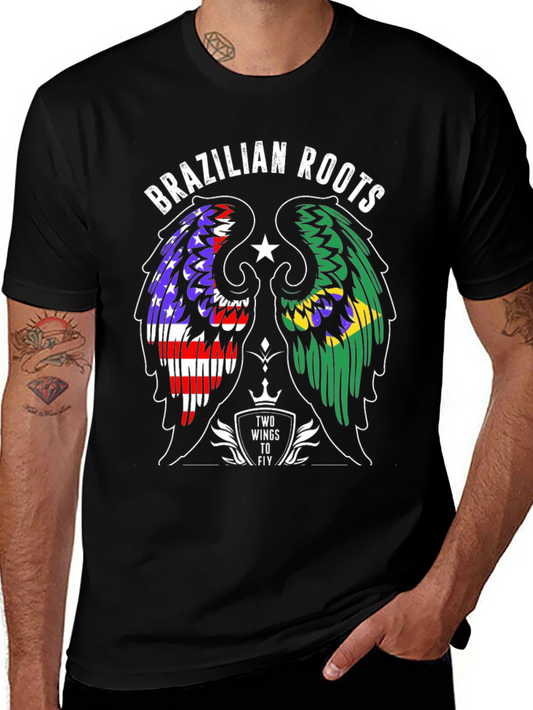 Brazilian Roots Graphic T-Shirt