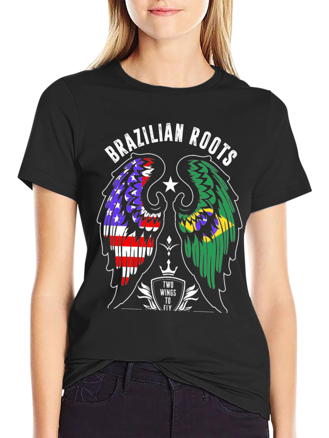 Brazilian Roots Graphic T-Shirt