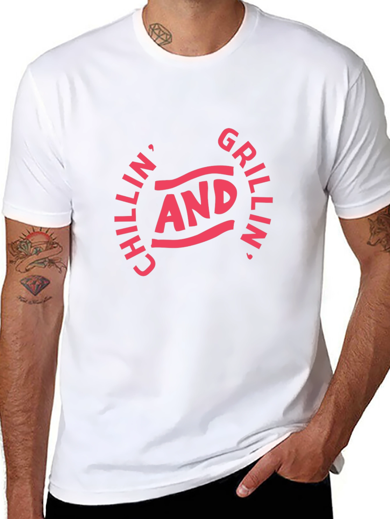 Chillin and Grillin T-Shirt - BBQ Season Ready!