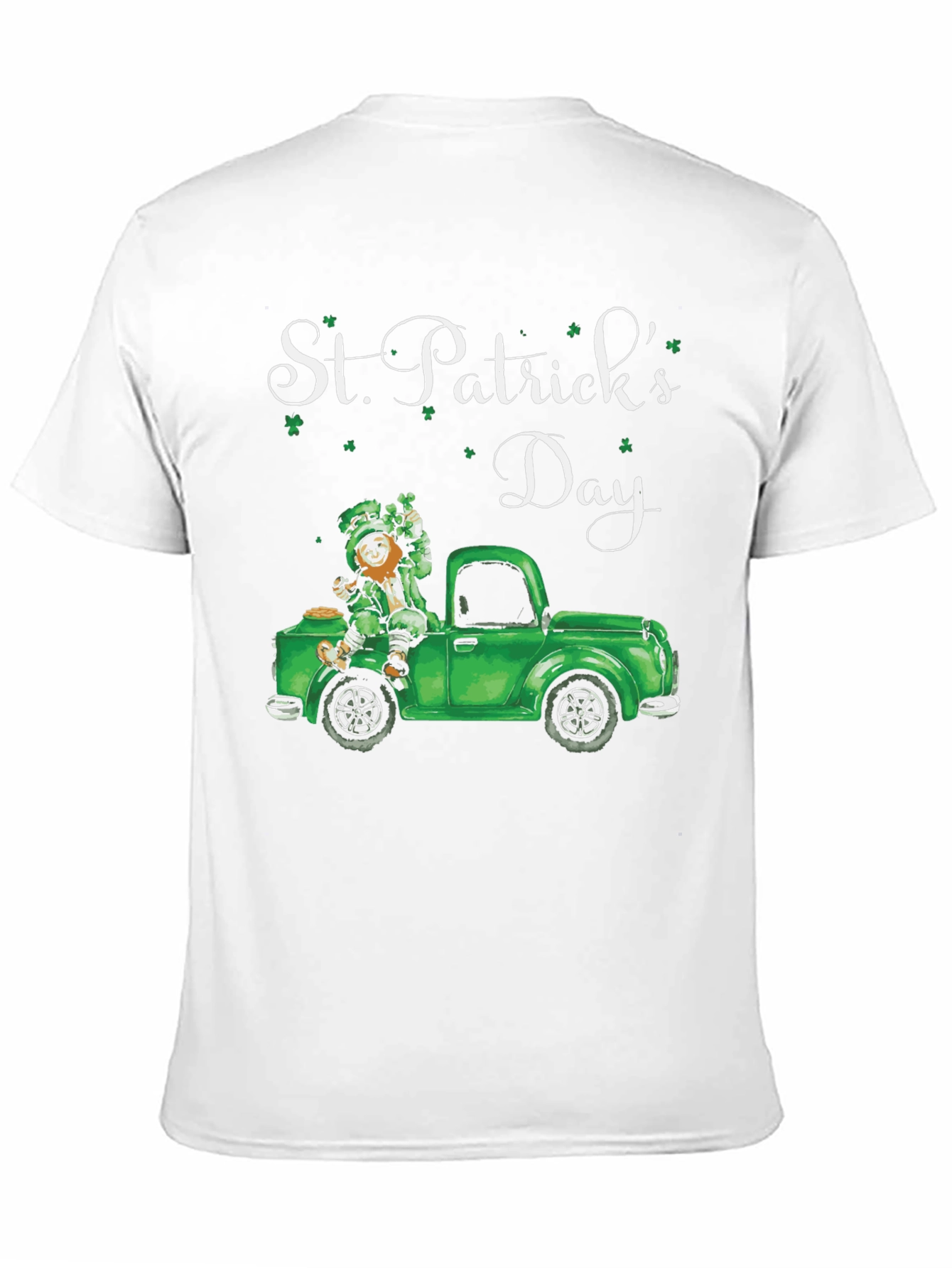 St. Patricks Day Leprechaun Truck Tee
