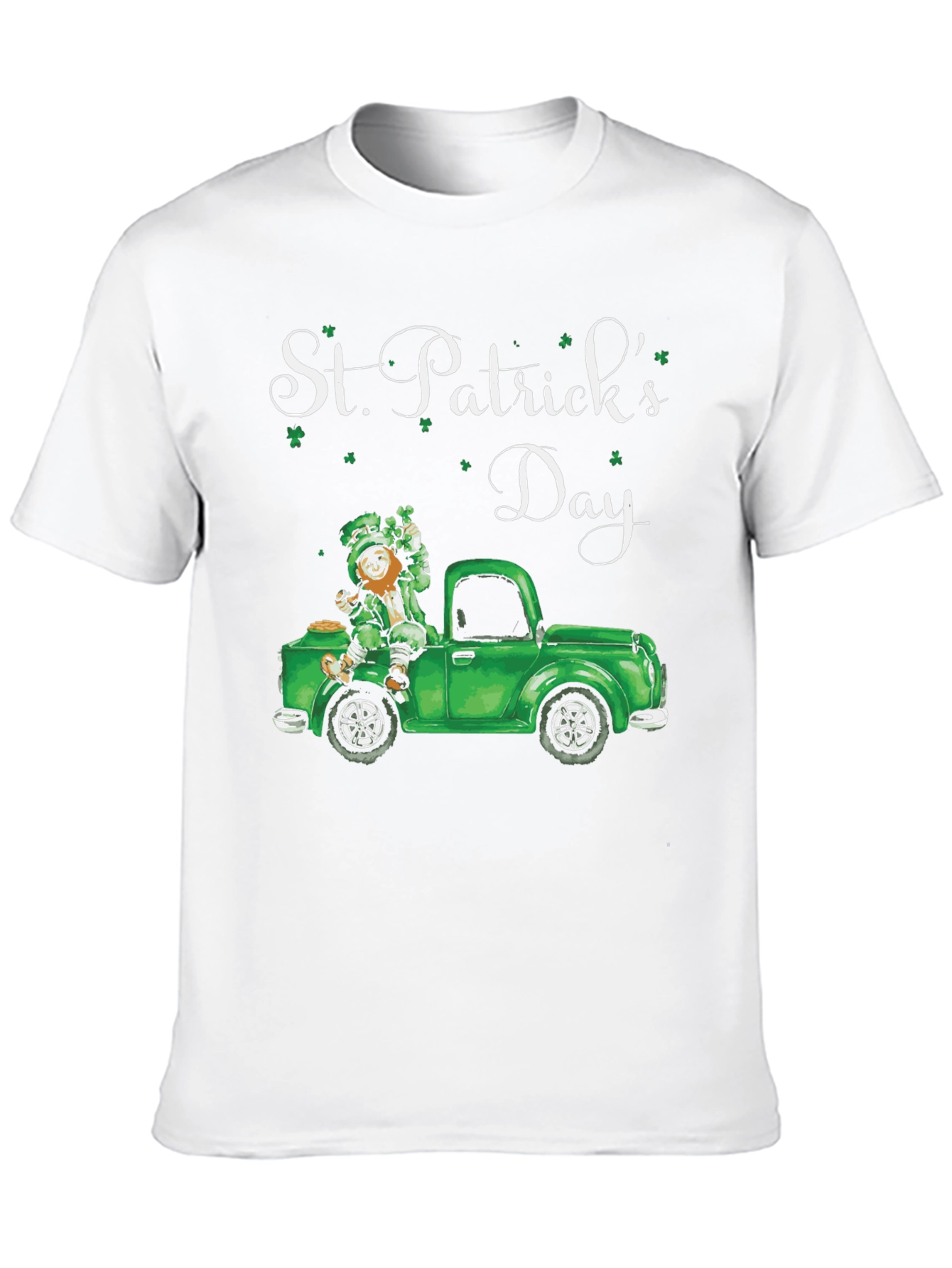 St. Patricks Day Leprechaun Truck Tee