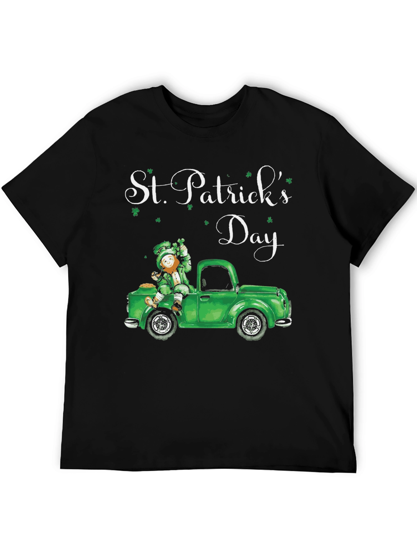 St. Patricks Day Leprechaun Truck Tee
