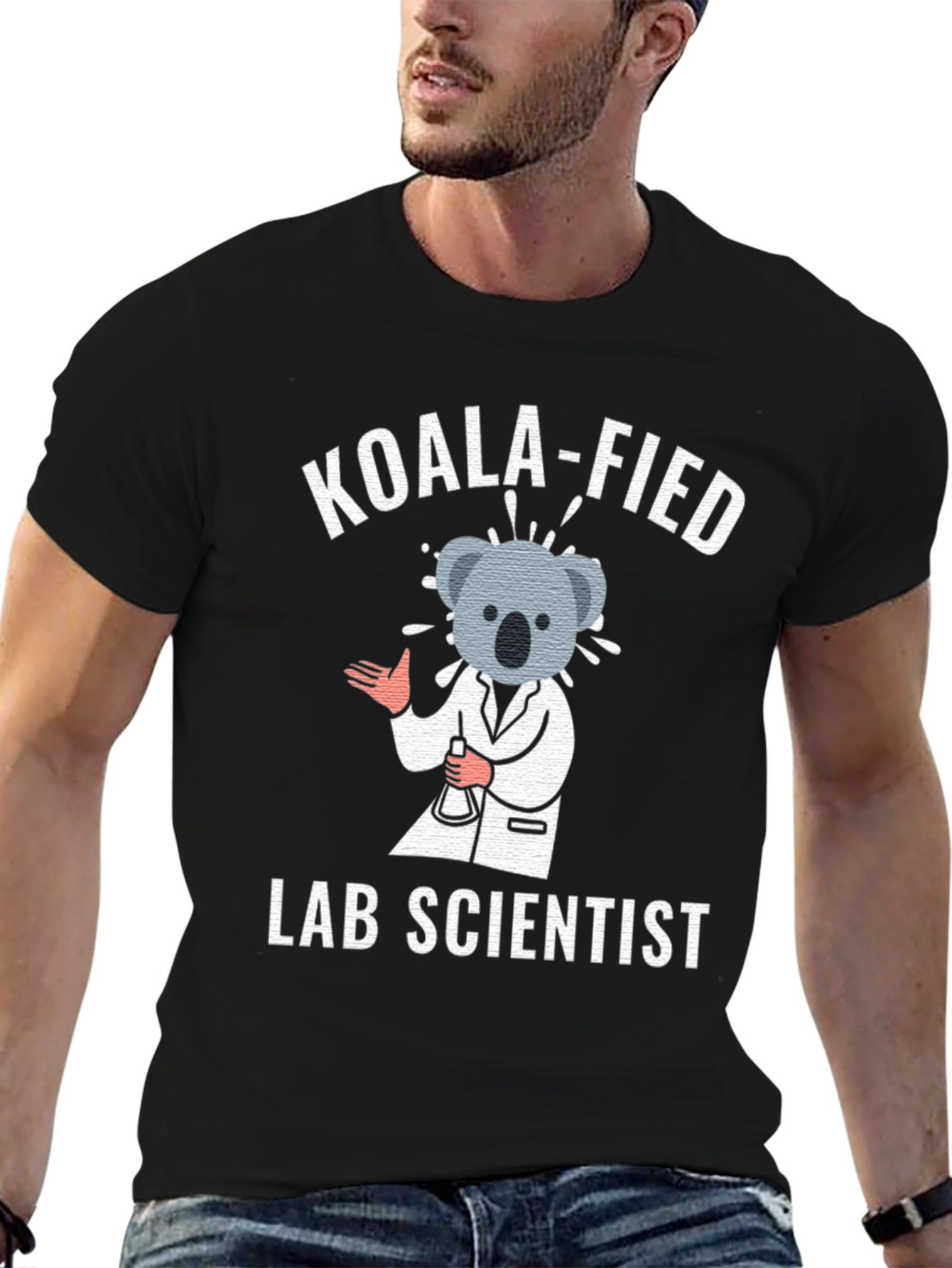 Koala-fied Lab Scientist T-Shirt