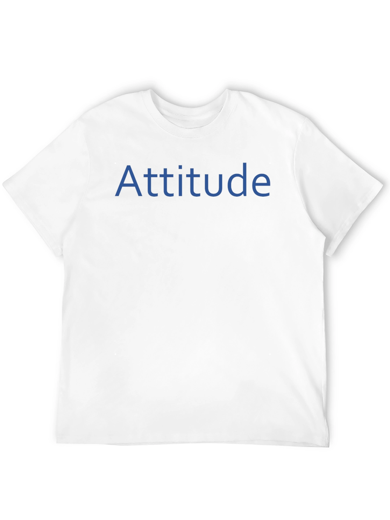 Attitude Graphic Tee - Mens Casual Cotton T-Shirt
