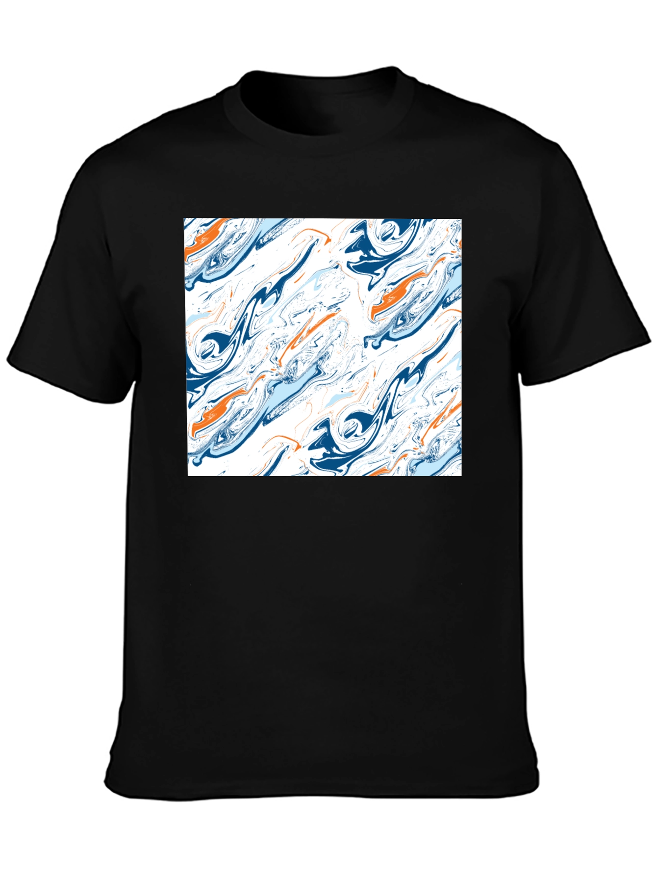 Abstract Swirl T-Shirt - Unique Graphic Tee