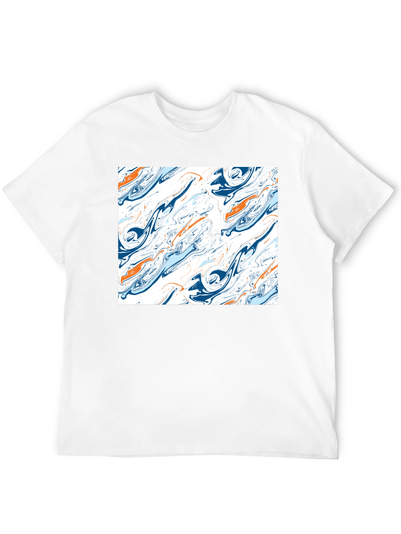 Abstract Swirl T-Shirt - Unique Graphic Tee