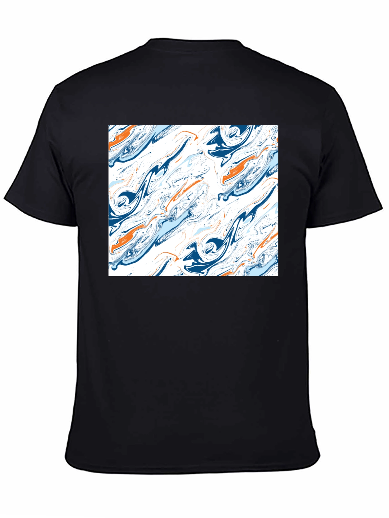 Abstract Swirl T-Shirt - Unique Graphic Tee