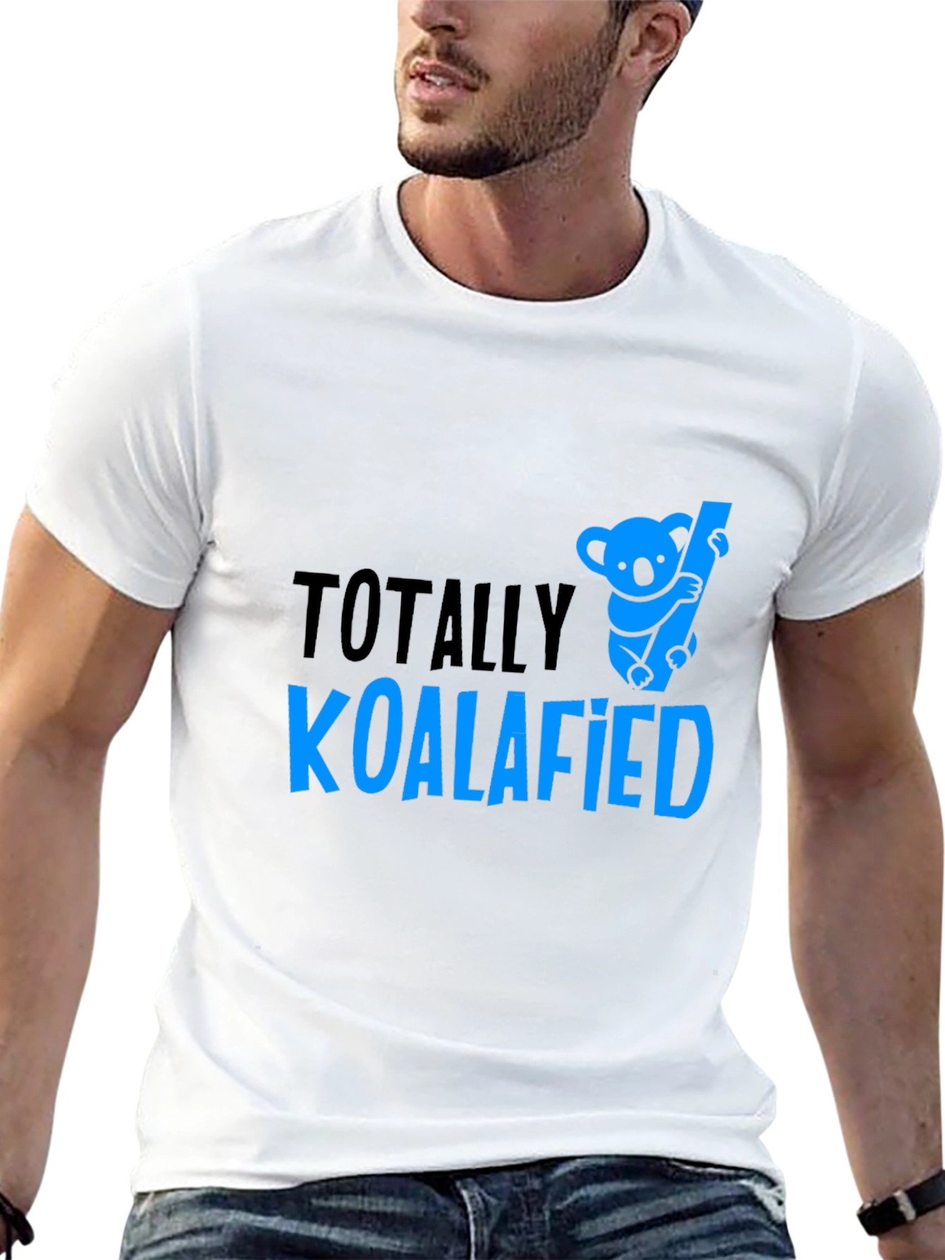 Totally Koalafied Graphic T-Shirt - Black