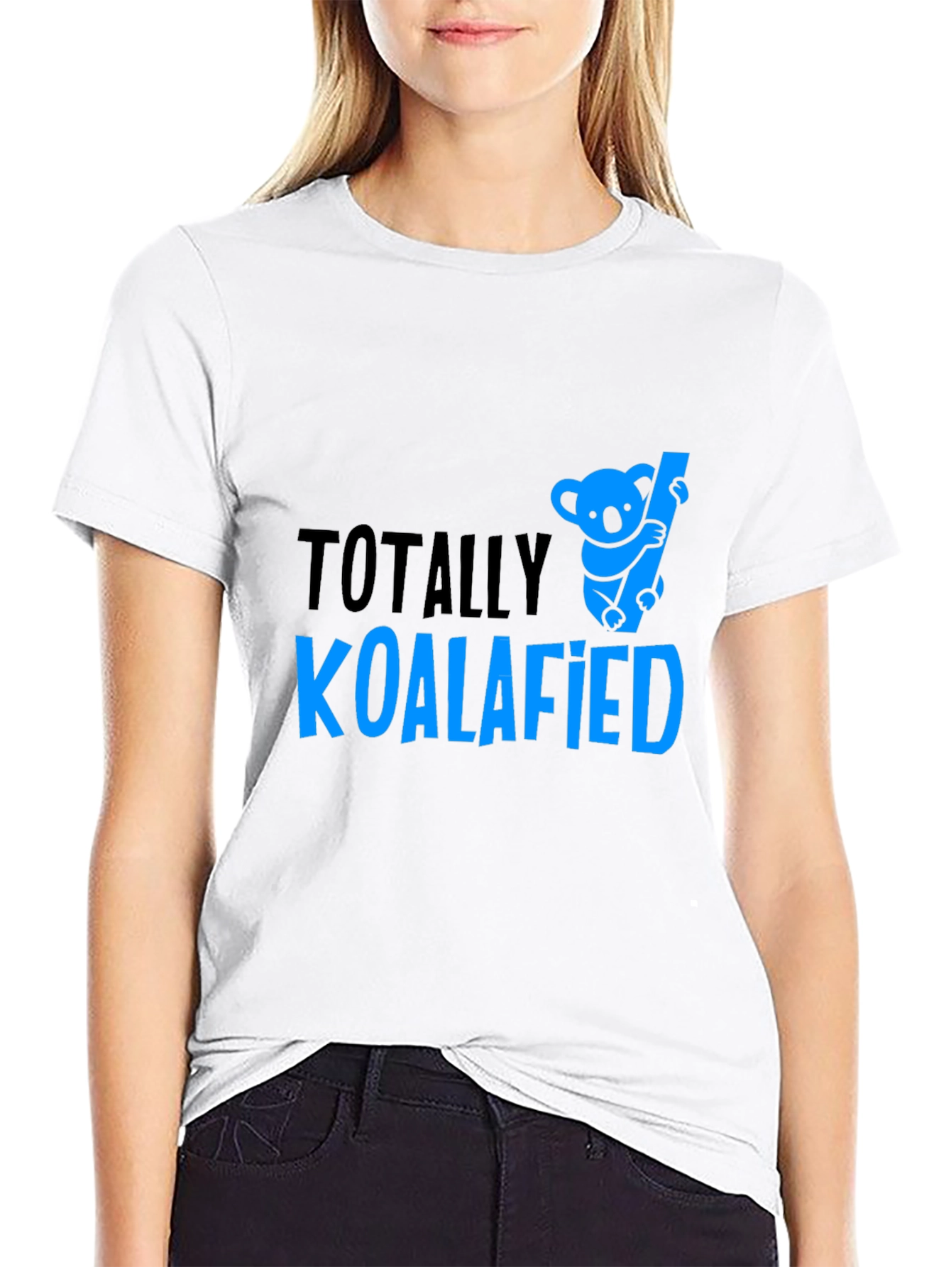 Totally Koalafied Graphic T-Shirt - Black