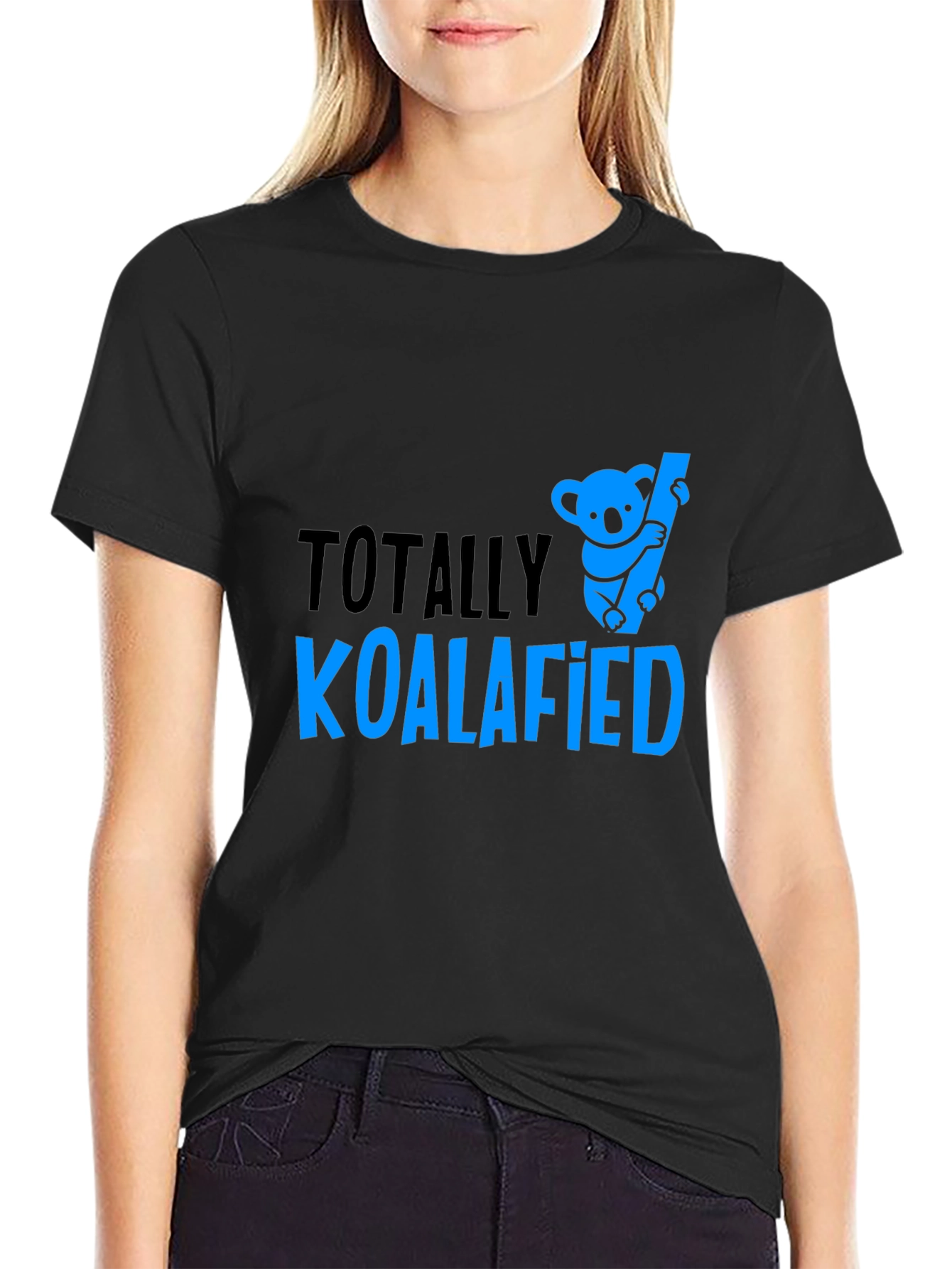 Totally Koalafied Graphic T-Shirt - Black