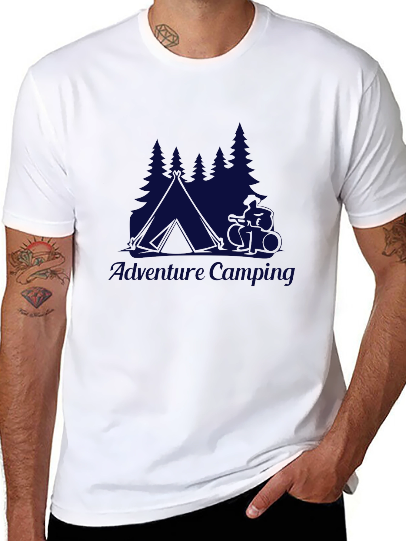 Adventure Camping Graphic T-Shirt