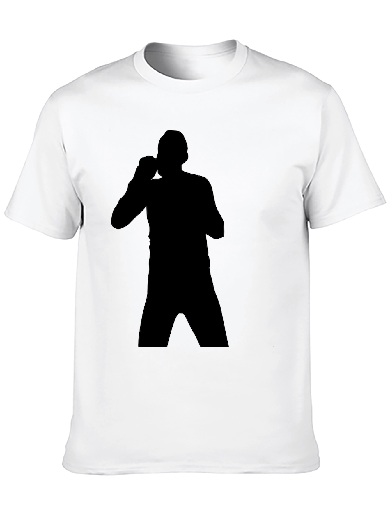 Boxer Silhouette Black T-Shirt