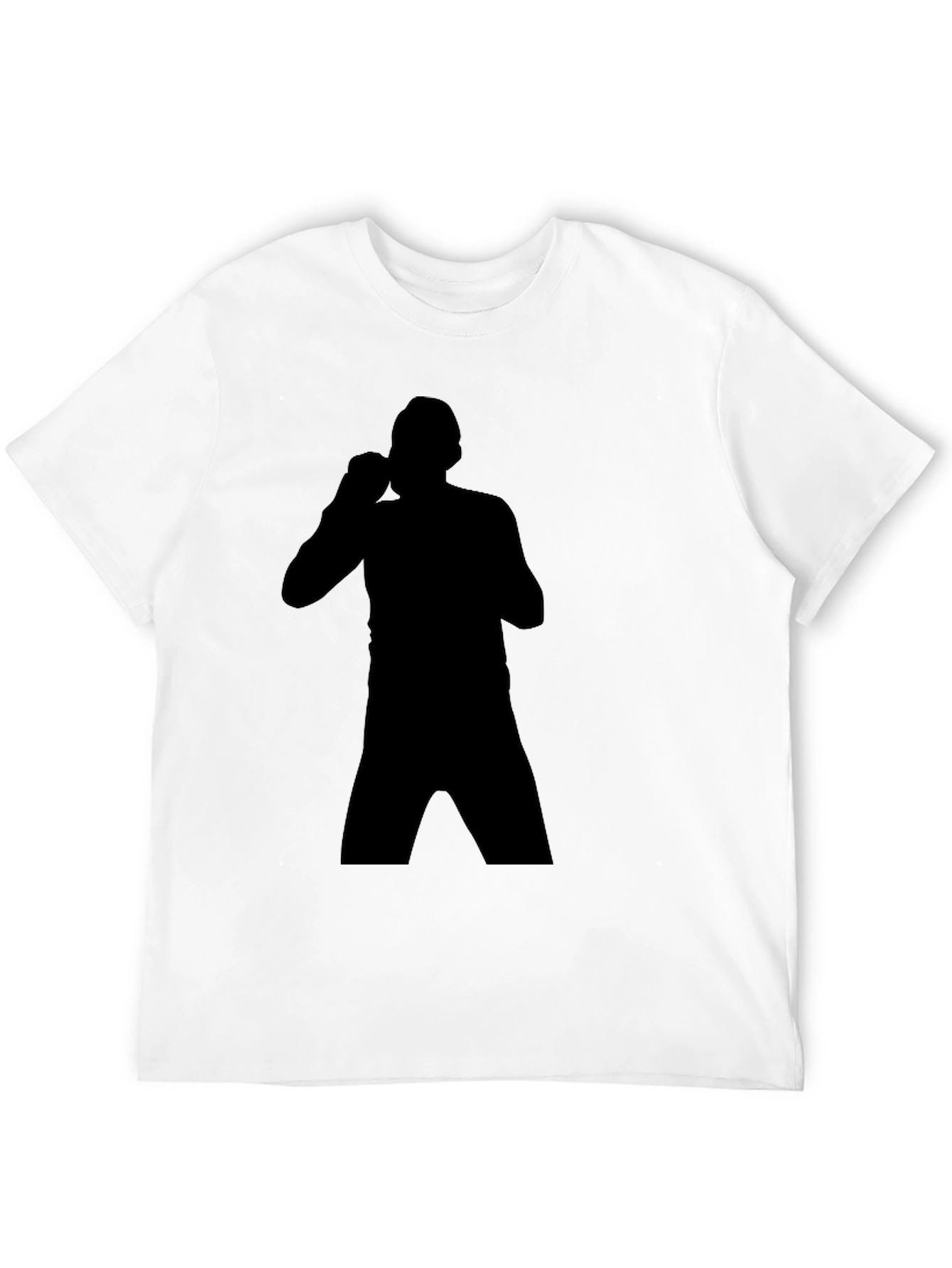 Boxer Silhouette Black T-Shirt