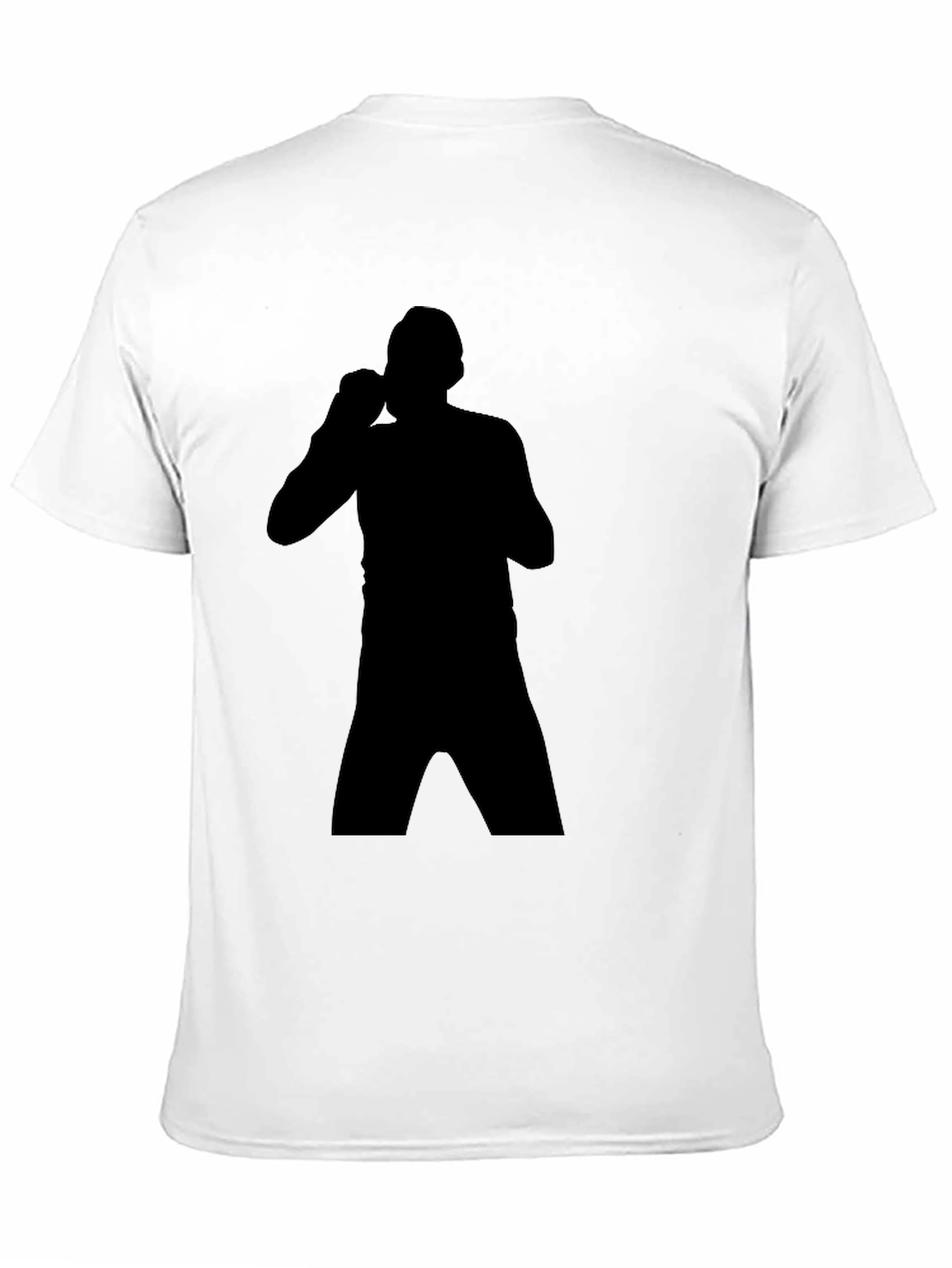 Boxer Silhouette Black T-Shirt