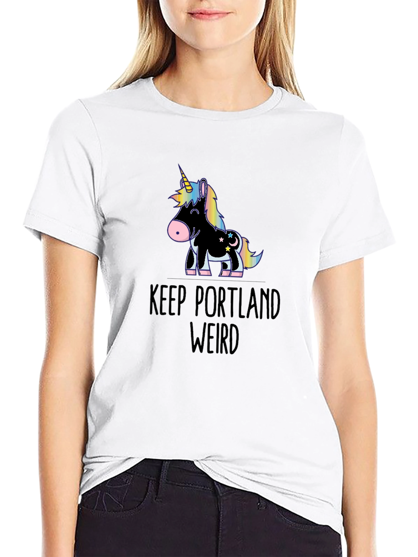 Keep Portland Weird Unicorn T-Shirt