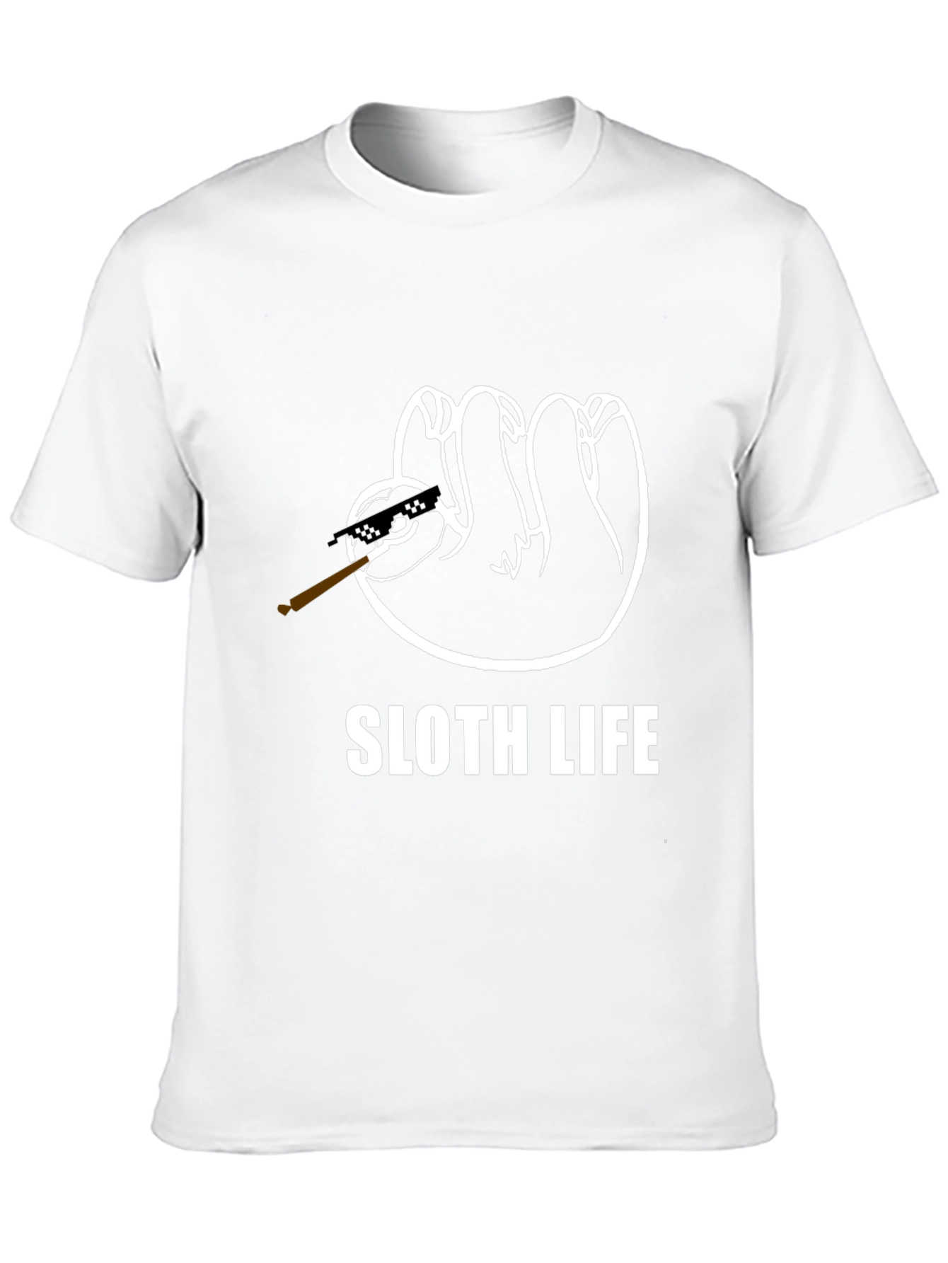 Sloth Life T-Shirt - Funny Graphic Tee
