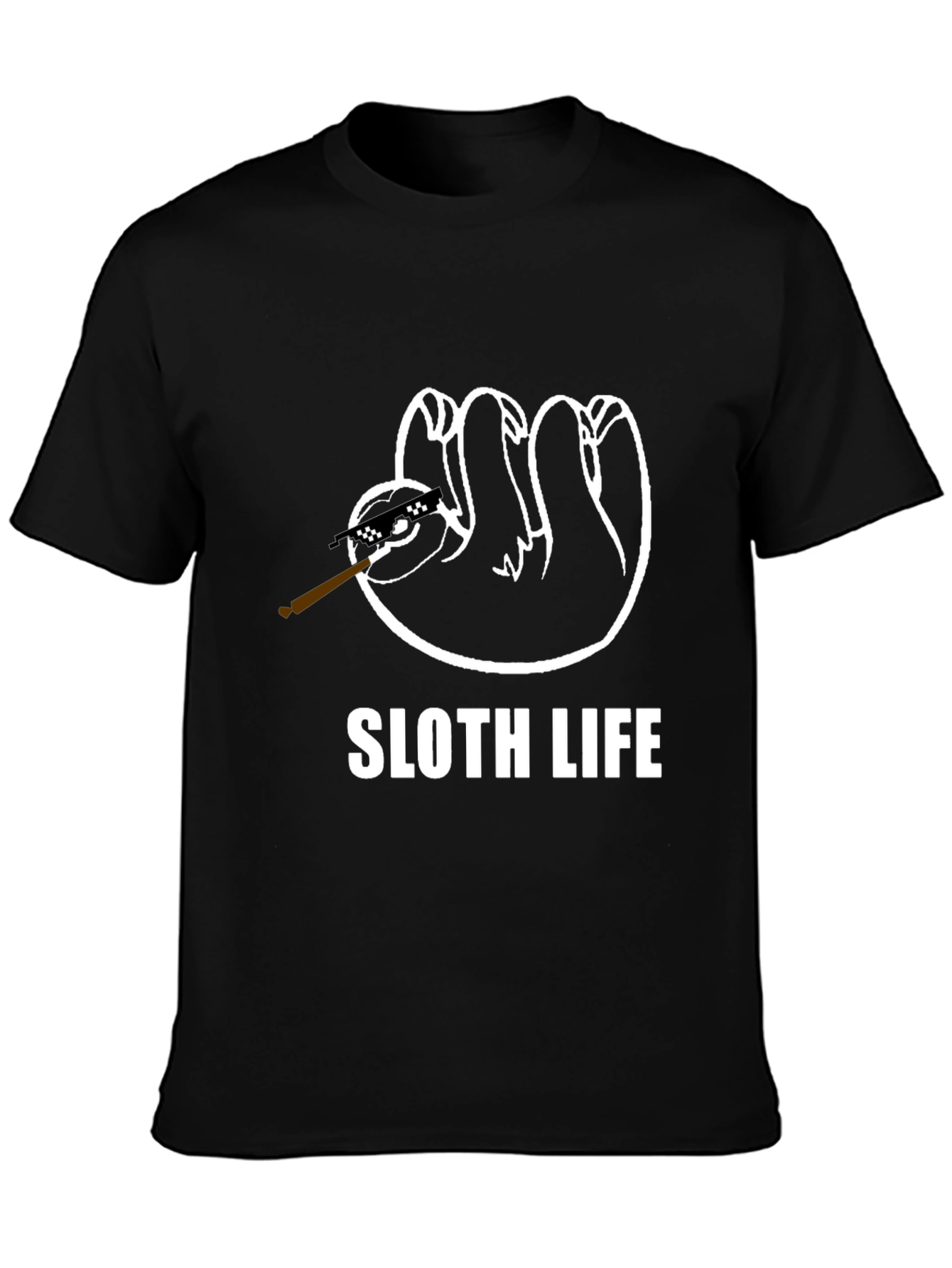 Sloth Life T-Shirt - Funny Graphic Tee