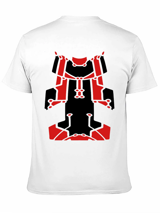 Bold Graphic Tee - Red & Black