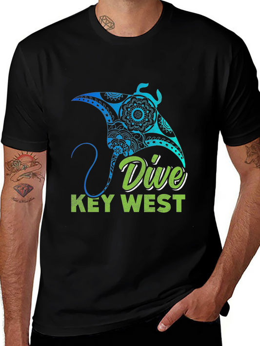 Dive Key West Manta Ray T-Shirt