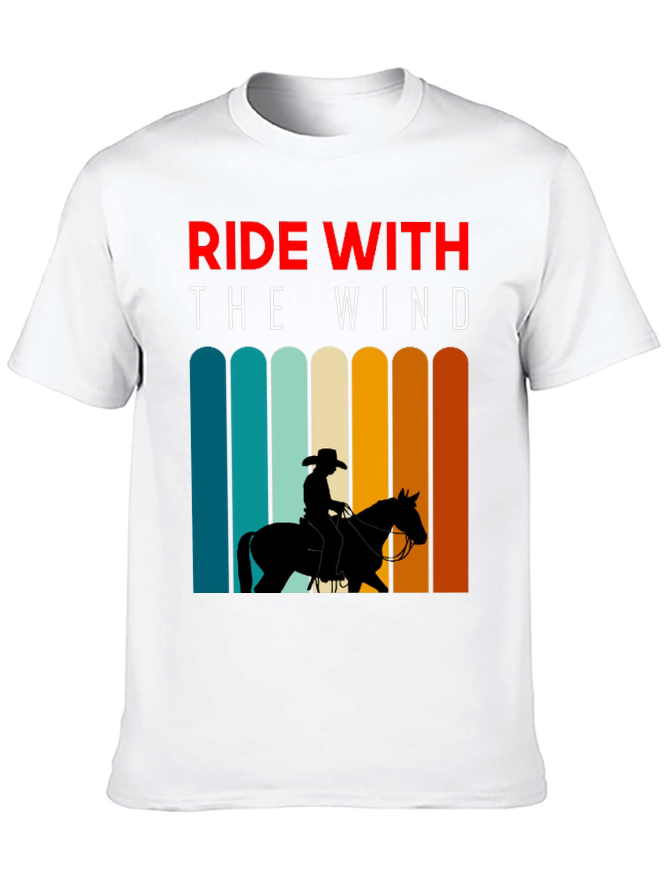 Ride with the Wind Tee - Equestrian Style