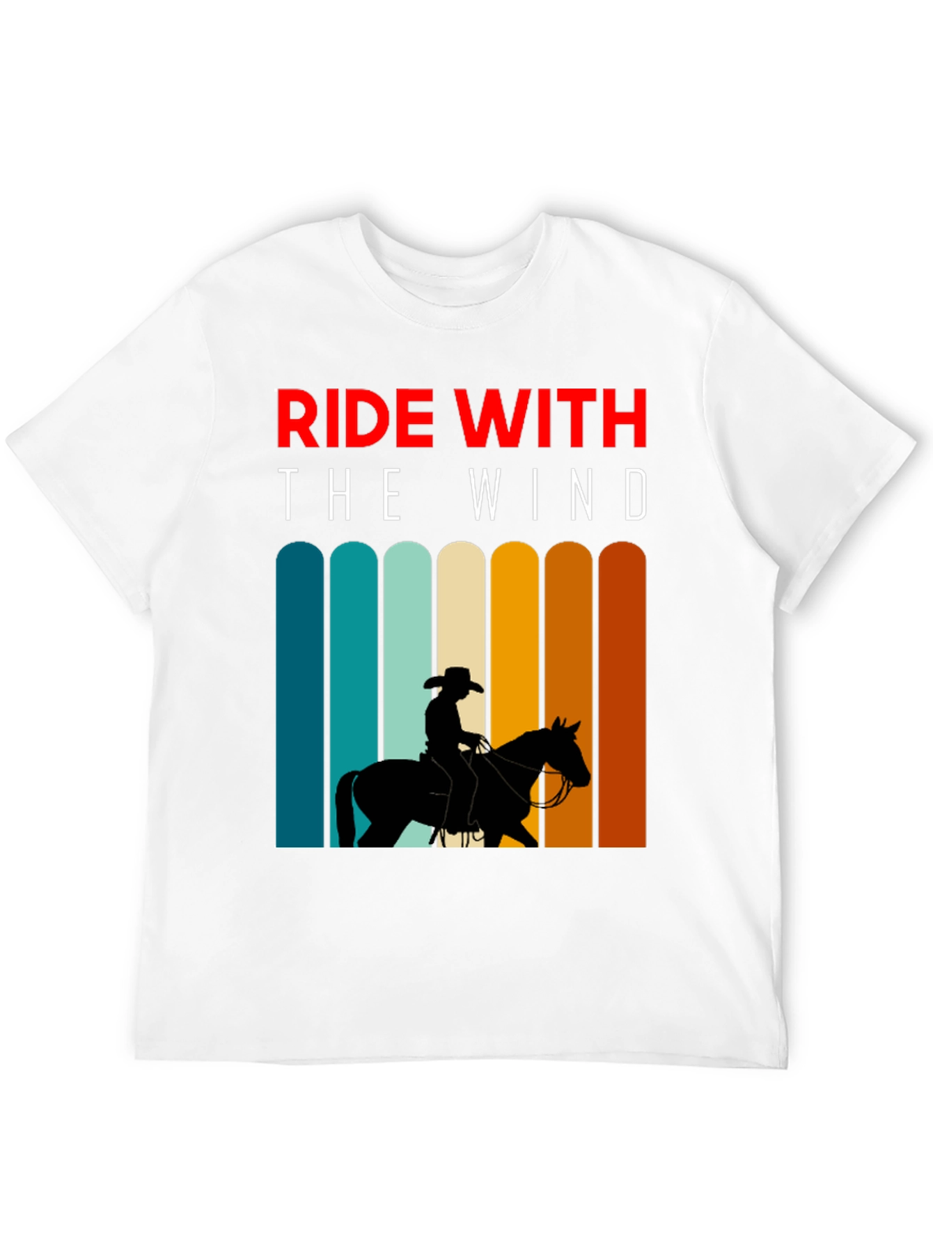 Ride with the Wind Tee - Equestrian Style