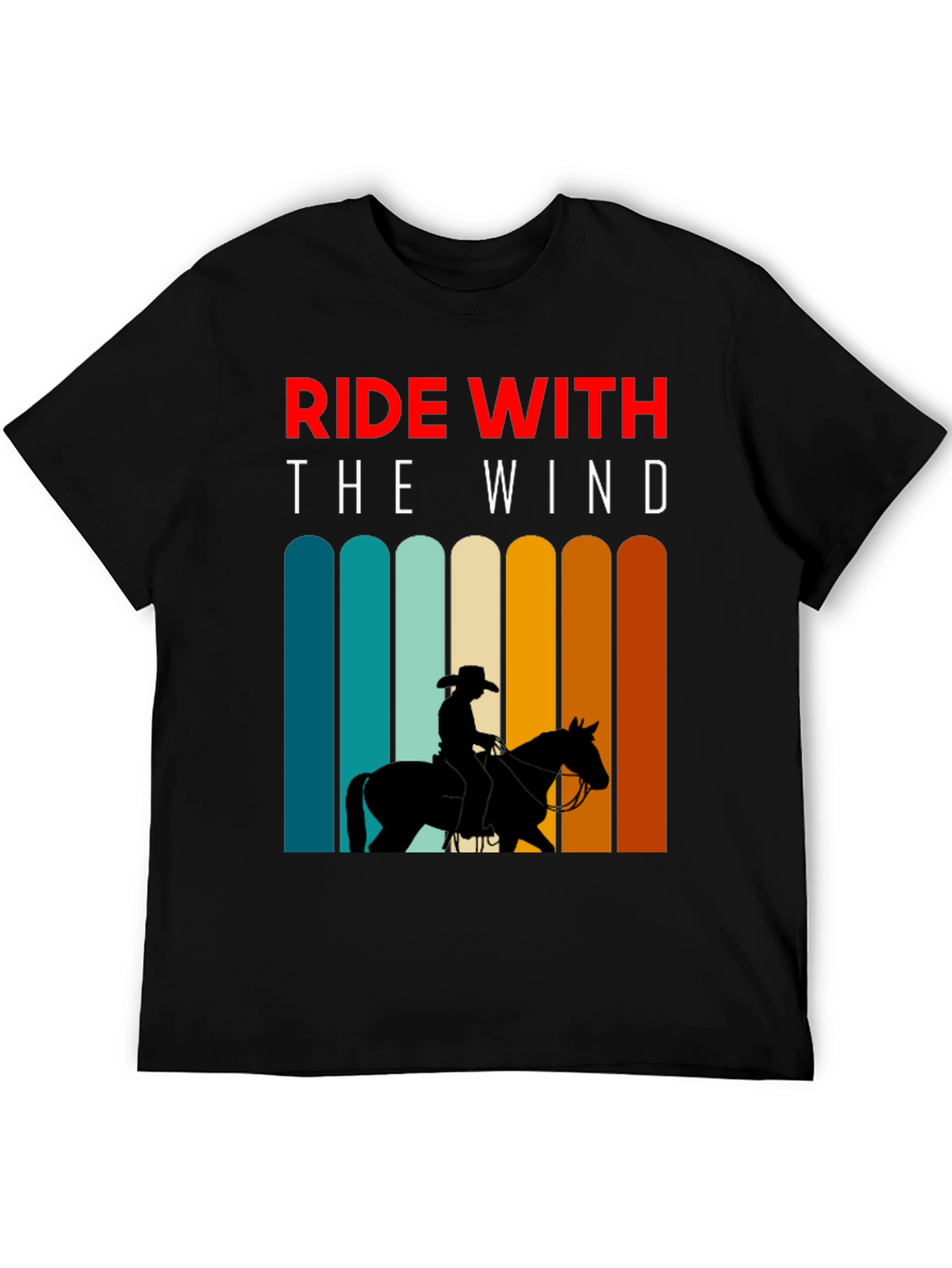 Ride with the Wind Tee - Equestrian Style