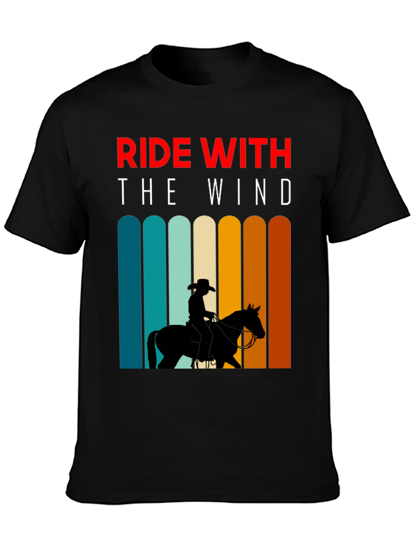 Ride with the Wind Tee - Equestrian Style