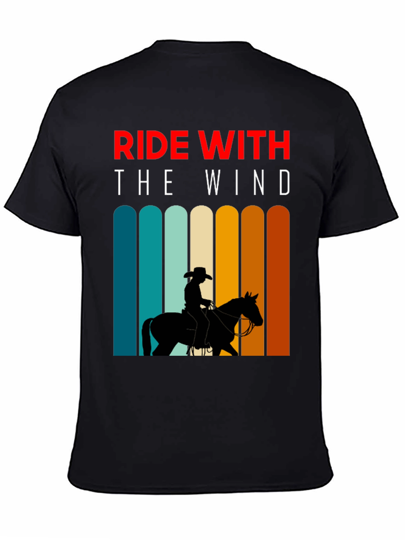 Ride with the Wind Tee - Equestrian Style