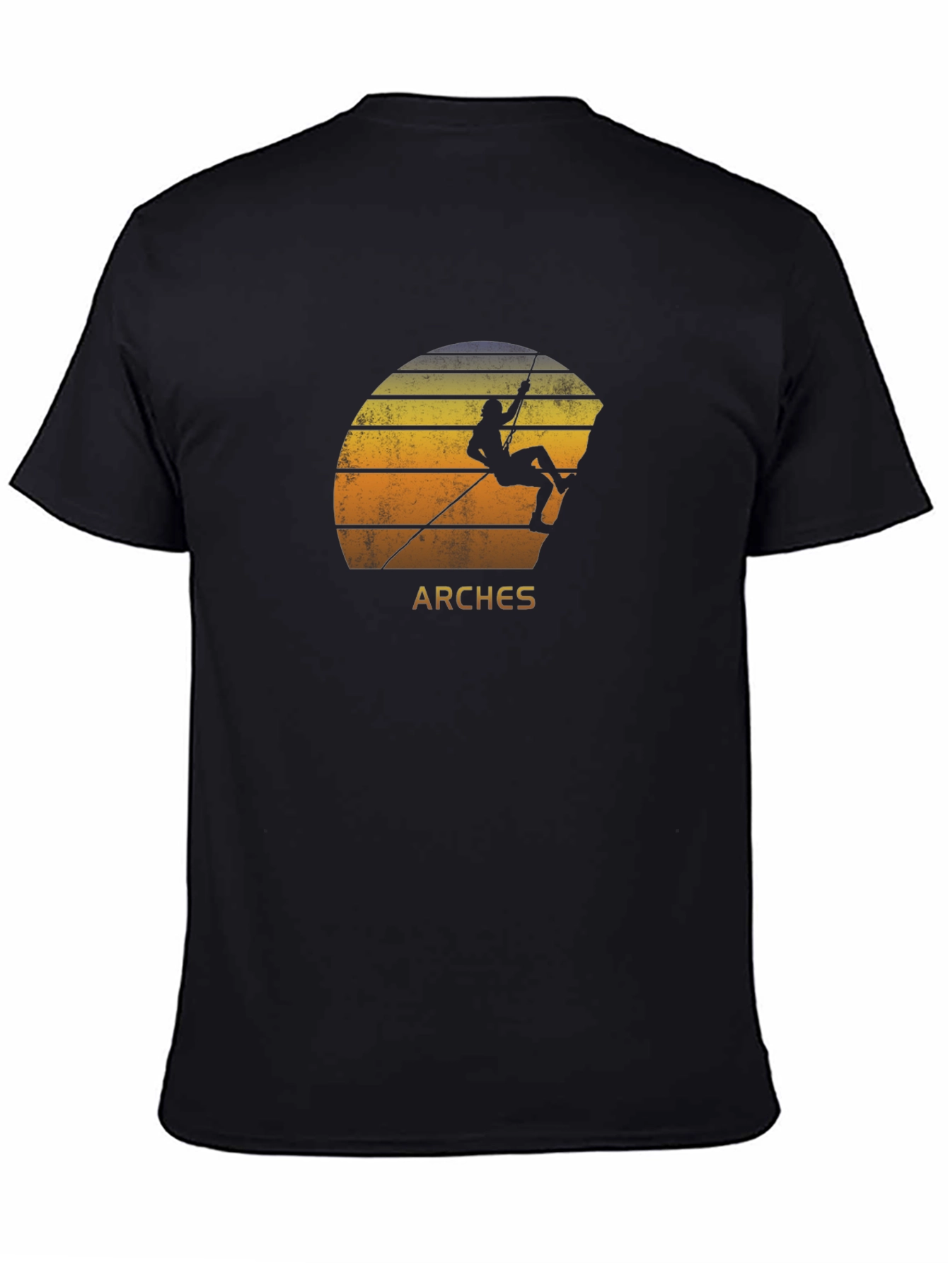 Arches Climbing T-Shirt: Retro Style