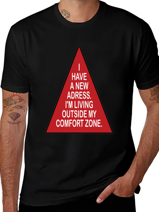 Comfort Zone T-Shirt: New Address Graphic Tee