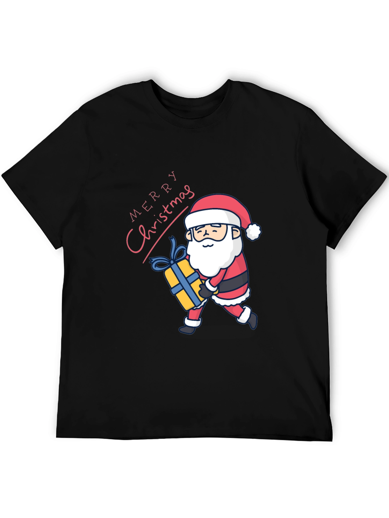 Merry Christmas Santa Graphic T-Shirt
