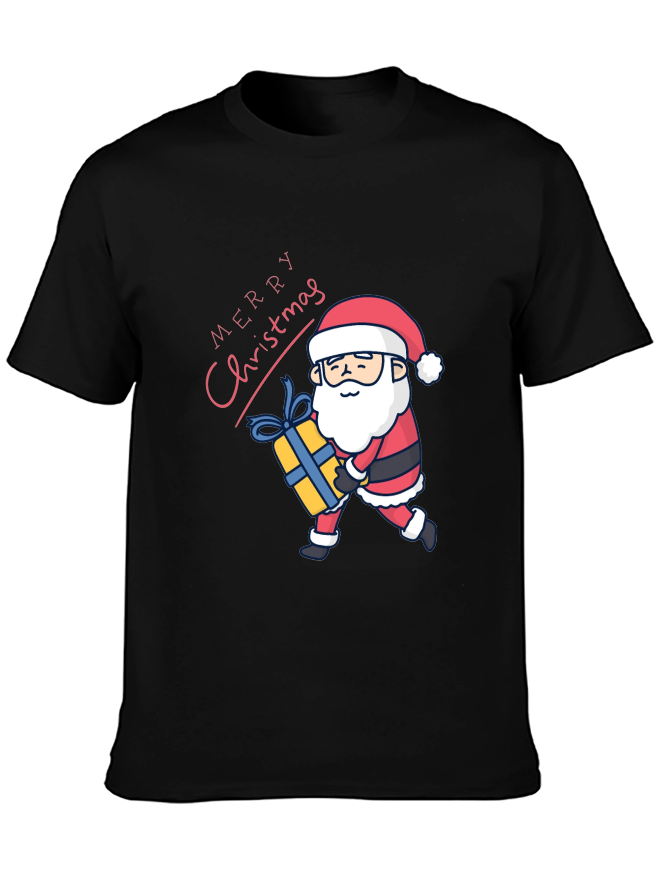 Merry Christmas Santa Graphic T-Shirt