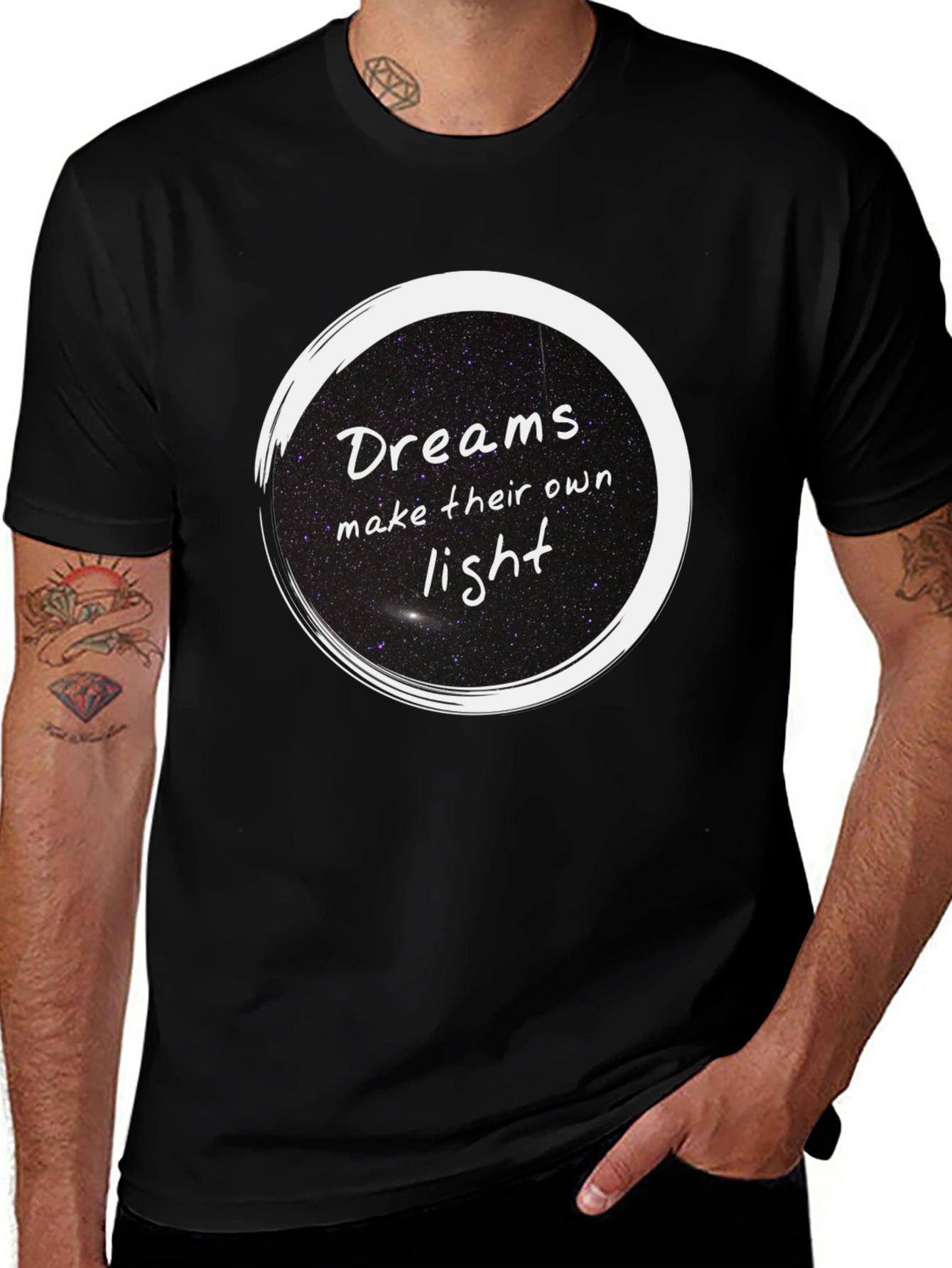 Dreams Make Their Own Light Graphic T-Shirt