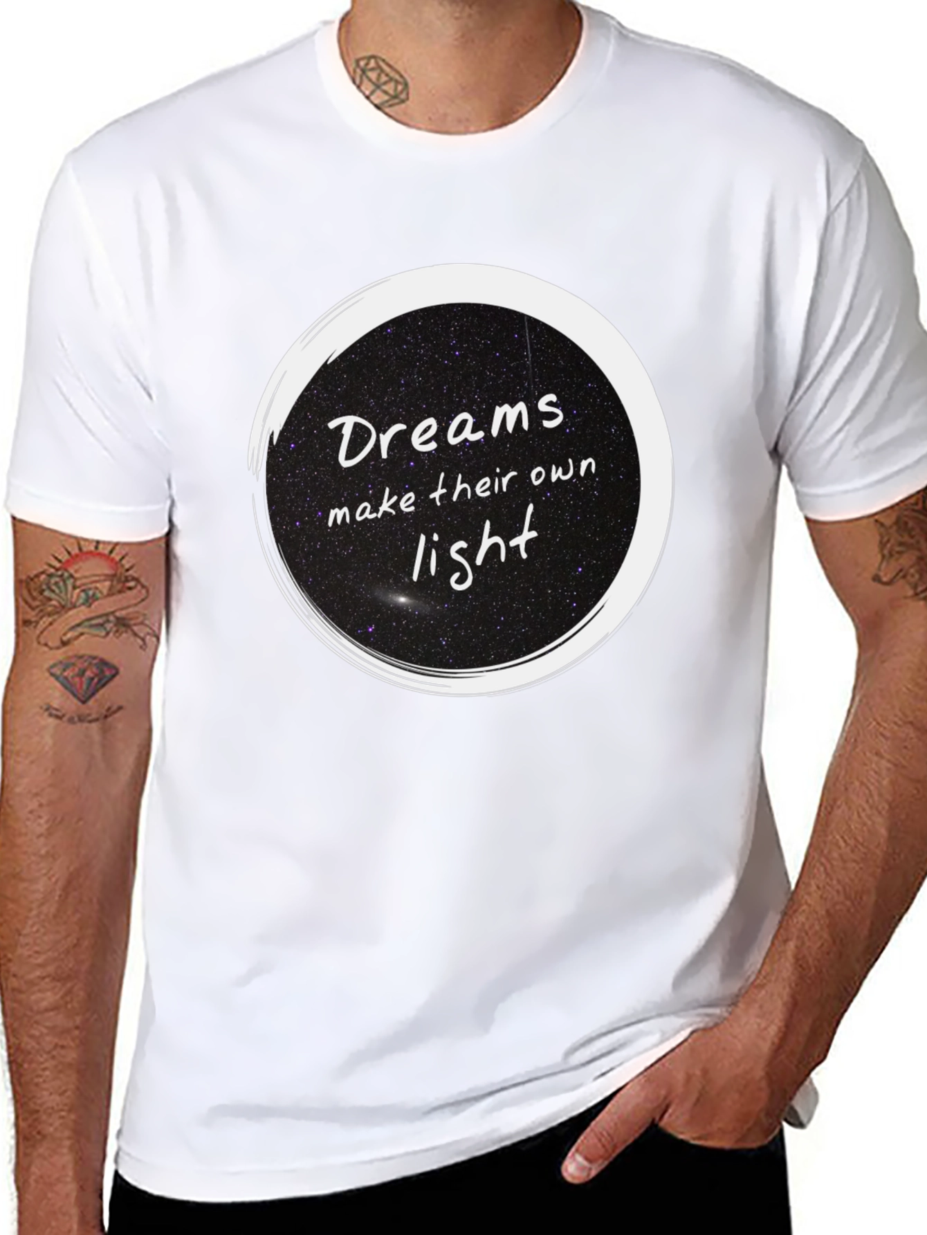Dreams Make Their Own Light Graphic T-Shirt
