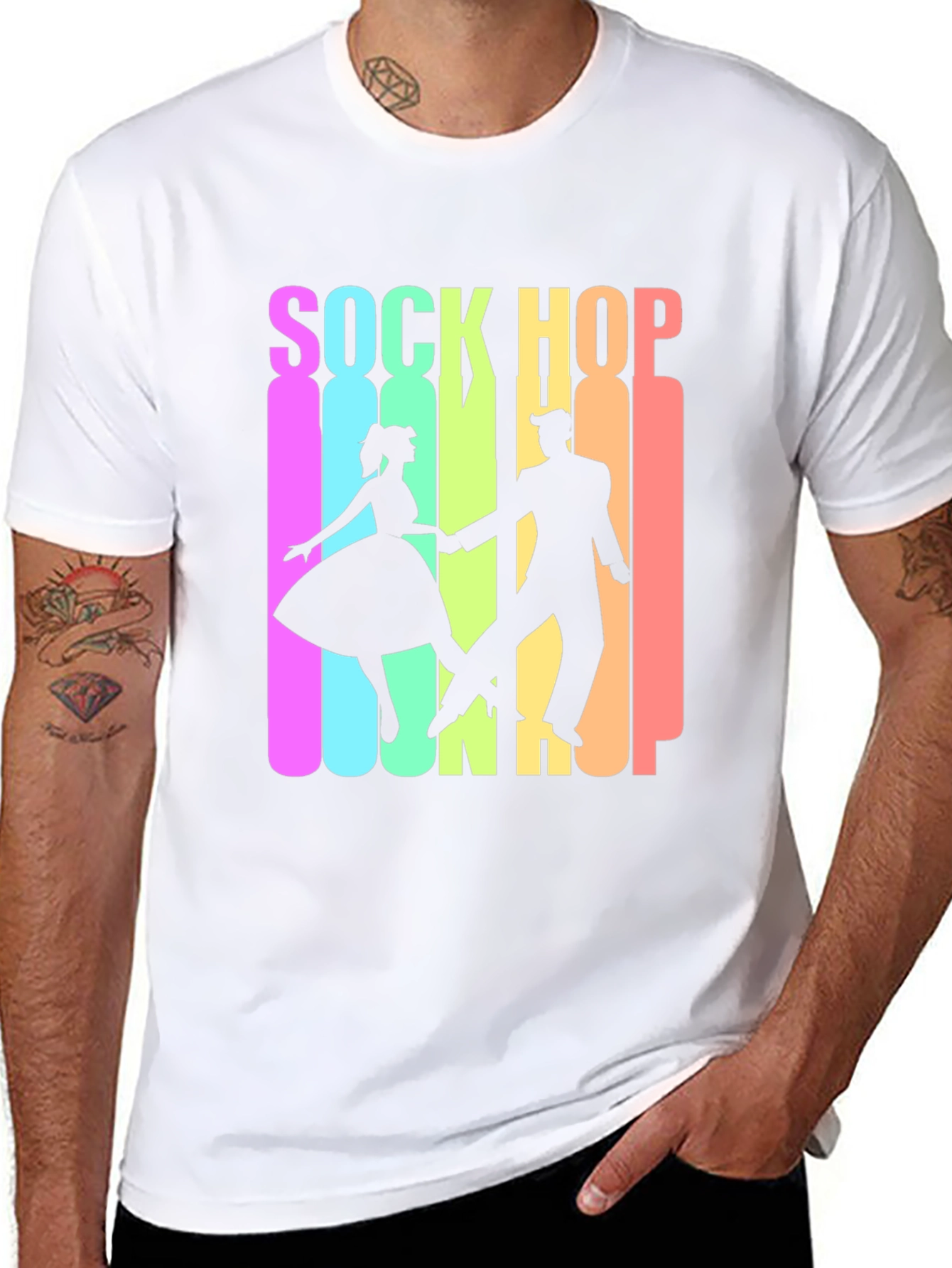 Sock Hop Retro Dance T-Shirt