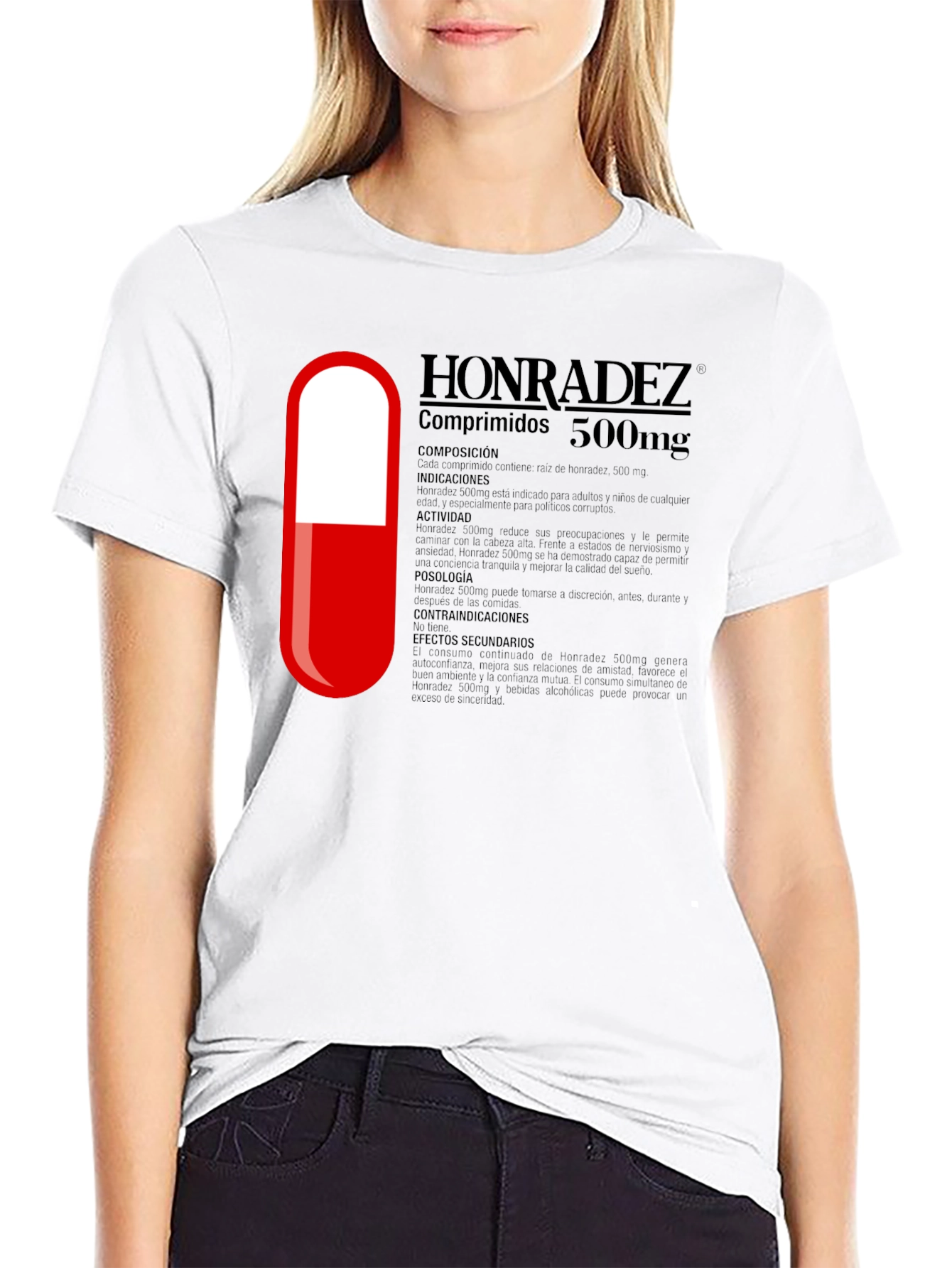 Honradez 500mg Graphic T-Shirt