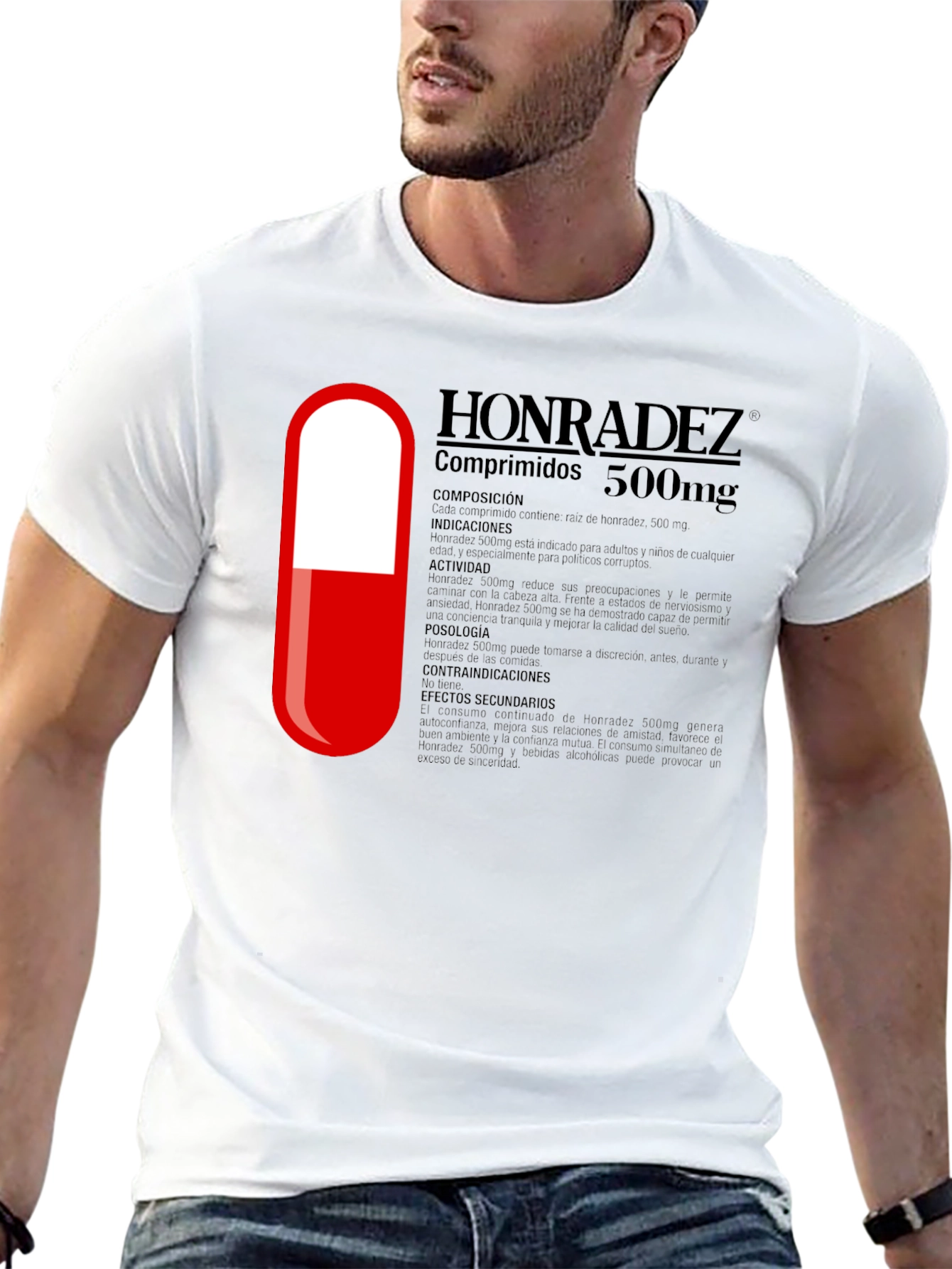 Honradez 500mg Graphic T-Shirt