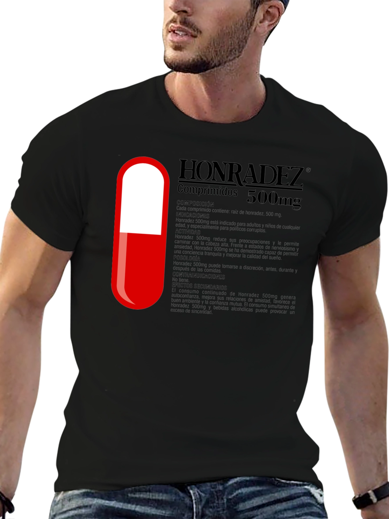 Honradez 500mg Graphic T-Shirt
